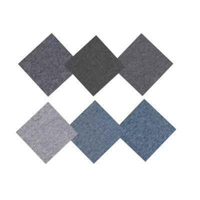 抽象的なパターン Pp 繊維床 会議室のためのPvc商用カーペットタイル 50X50