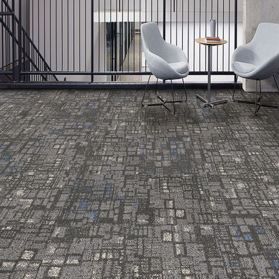 ガラスファイバー強化 PVCバック 50x50 商業用オフィスモジュールカーペットタイル