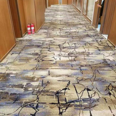 ホテルのダンスルームと廊下の装飾用,長方形の印刷ナイロンカーペット