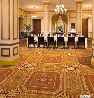 サンプル 環境に優しいナイロン 壁から壁に印刷 ホテル モダン デザイン バールルーム カーペット