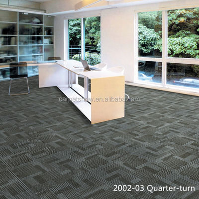 ホテル モダン 100x100 PVC カーペット ティーン ベッドルームと 520g/sqm 積み重量