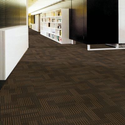 ホテル モダン 100x100 PVC カーペット ティーン ベッドルームと 520g/sqm 積み重量