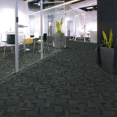 ホテル モダン 100x100 PVC カーペット ティーン ベッドルームと 520g/sqm 積み重量