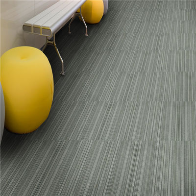50x50cm PPループパイル カーペットタイル オフィス ホテル ホーム ベッドルーム 床 ストライプ パターン